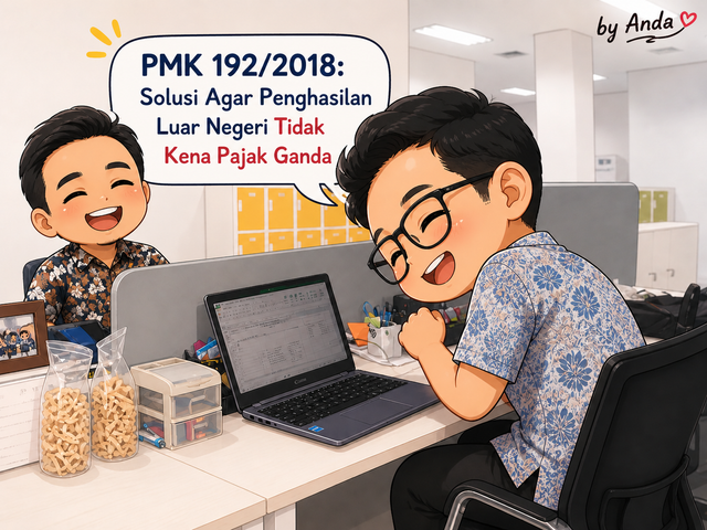PMK 192/2018 mengatur pengkreditan penghasilan pajak luar negeri. (Gambar: Anda)