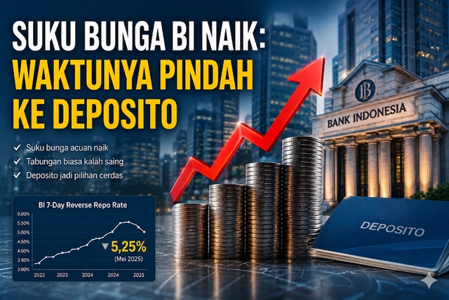 Ilustrasi suku bunga naik. (chtGPT),2026