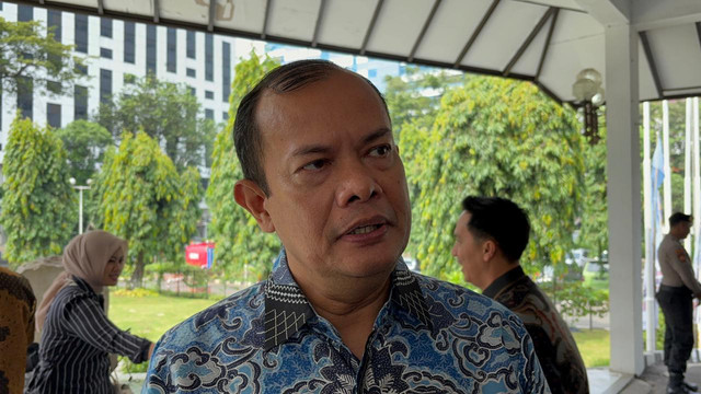 Kepala BMKG Teuku Faishal Fathani di Wisma Serbaguna GBK, Jakarta, Sabtu (23/5/2026). Foto: Zamachsyari/kumparan