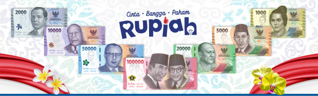 Ilustrasi Mata uang Rupiah. [Sumber foto: Bank Indonesia]