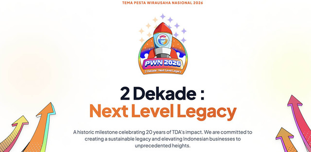 Pesta Wirausaha Nasional 2026 TDA Siap Digelar, Pendaftar Tembus 4.600 Peserta