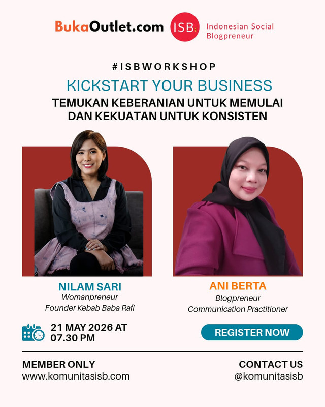 Tips Menghadapi Jatuh Bangun Merintis Usaha ala Nilam Sari.