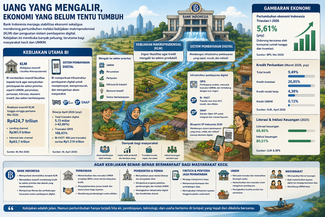 Ilustrasi transmisi kebijakan terhadap masyarakat. Foto: Generated by AI