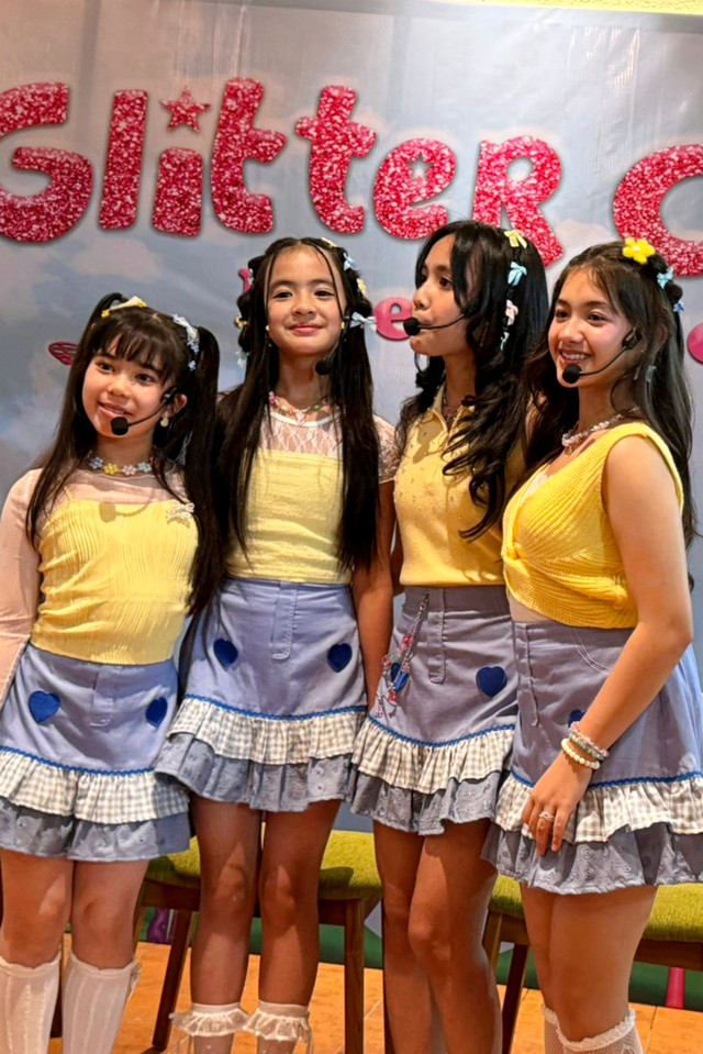Glitter siap bikin konser tunggal. Foto: Dok. Istimewa