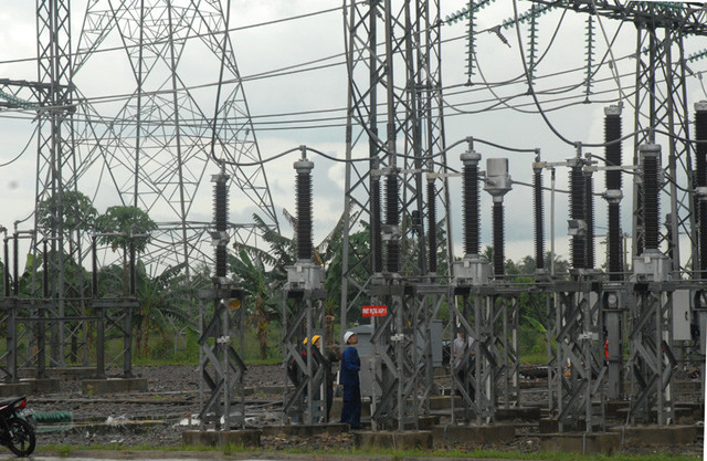 Gardu listrik pemadaman listrik blackout sumatera (https://www.esdm.go.id/)