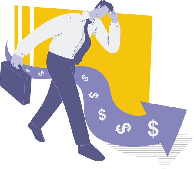 Ilustrasi kondisi ekonomi dan tekanan finansial di tengah pelemahan nilai mata uang serta isu penggunaan dolar AS. (Sumber: Unsplash)