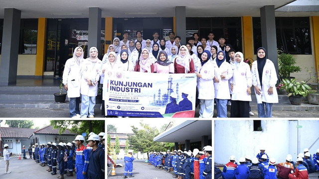 Kunjungan SMA Migas Senori dan UNESA di PPSDM Migas sesuai dengan kekhususan jurusan peserta kunjungan. (Dok. Humas PPSDM Migas)