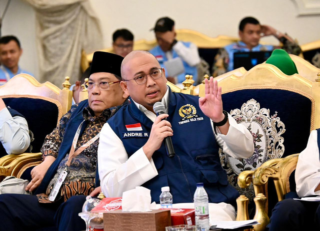 Anggota Tim Pengawas (Timwas) Haji DPR RI Andre Rosiade memberikan apresiasi tinggi terhadap peningkatan layanan haji Indonesia tahun 2026. Dok: Istimewa.