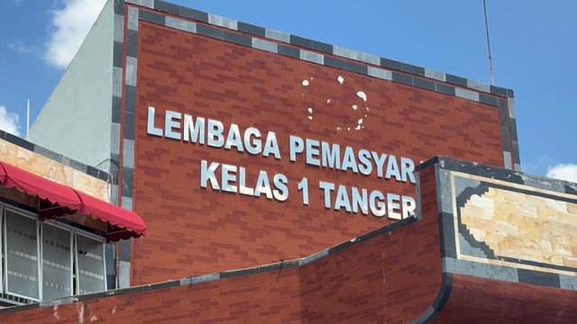 Suasana Lapas Kelas 1 Tangerang, Selasa (26/5/2026). Foto: Nauval Pratama/kumparan