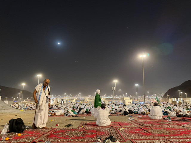 Suasana Mabit di Muzdalifah. Foto: Dok. MCH 2026