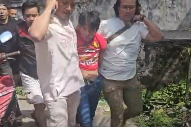 Penangkapan pembunuh siswi SD di Tallo, Makassar, Rabu (27/5/2026). Foto: Dok. Istimewa