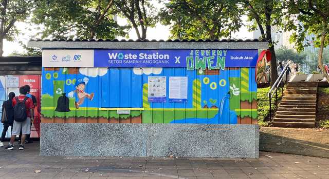 Waste Station Jerhemy Owen. Foto: Istimewa
