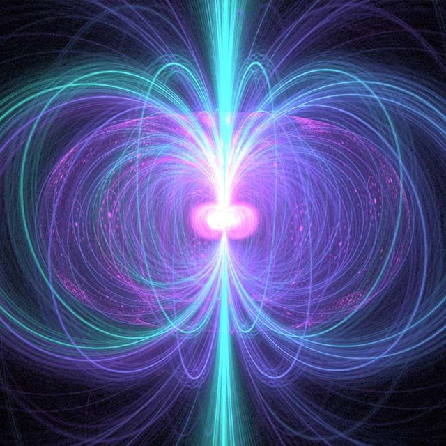 Visualisasi Artistik Proses Defensif Bintang Neutron Dalam Melawan Gravitasinya Sendiri (Gambar dibuat oleh Nano Banana AI)