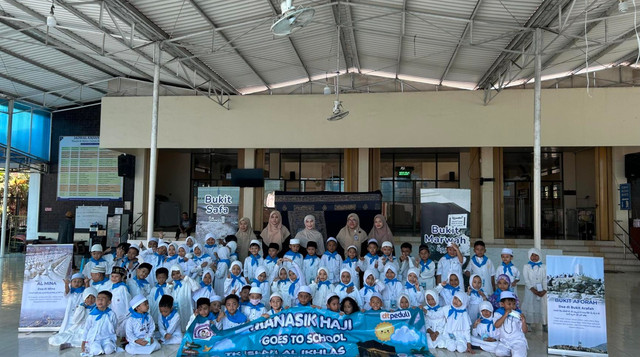 DT Peduli Malang gelar Manasik Haji untuk TK Islam Al Ikhlas (Sumber : DT Peduli)