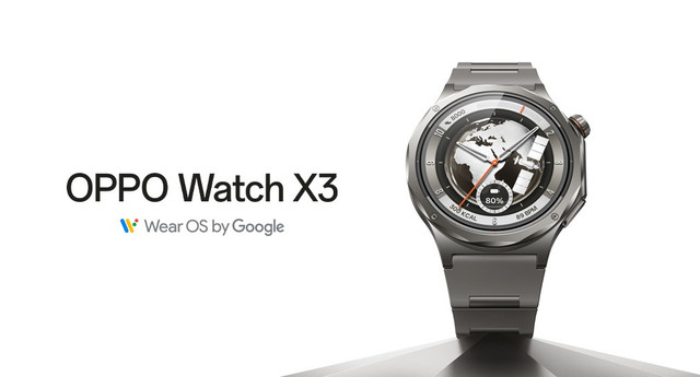 OPPO Watch X3. Foto: Dok. OPPO