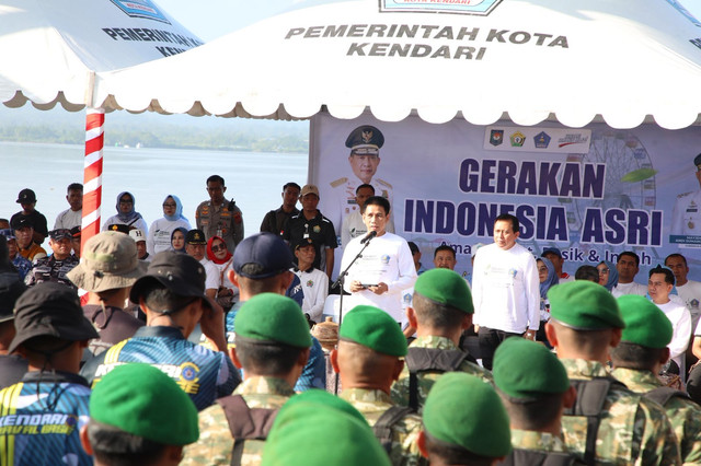 Wamendagri Akhmad Wiyagus ajak warga kolaborasi jalankan Gerakan Indonesia ASRI melalui tata kelola lingkungan terpadu, Jumat (29/5/2026). Foto: Dok. Kemendagri