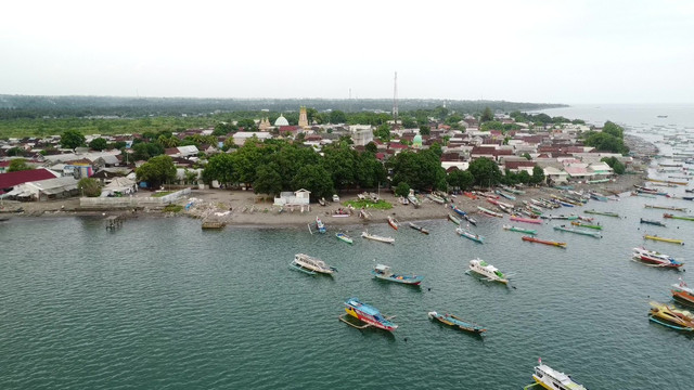 Pulau Maringkik, berada di Desa Sekaroh, Kec. Jerowaru, Kab. Lombok Timur, NTB (Sumber : DT Peduli)