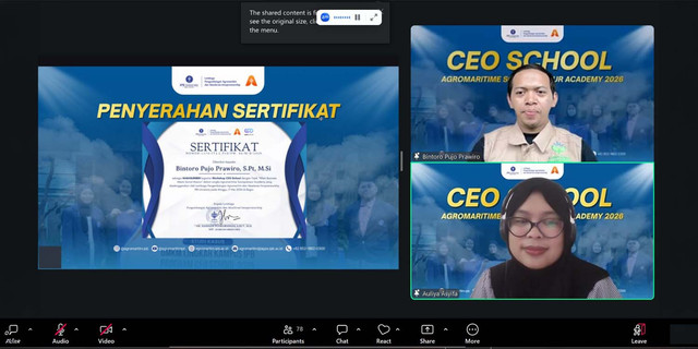 CEO School IPB Bekali Ilmu Bisnis yang Berdampak Sosial dan Berkelanjutan