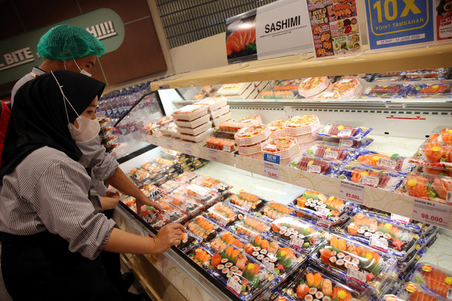 AEON supermarket buka gerai ke-14 di Emporium Pluit Mall. Foto: Dok. Istimewa