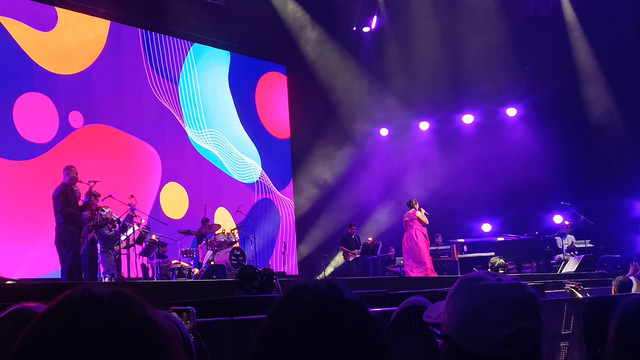 Tribute to Erros Djarot di myBCA Java Jazz International Festival 2026, NICE PIK 2, Tangerang, Banten, Sabtu (30/5/2026). Foto: Giovanni/kumparan