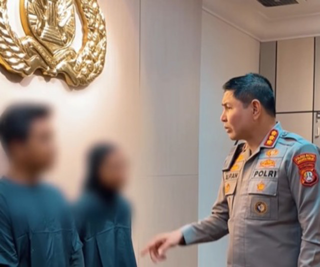 Satreskrim Polres Metro Jakarta Timur berhasil mengamankan owner Wedding Organizer (WO) Marwah yang diduga melakukan tindak pidana penipuan terhadap para calon pengantin. Foto: Dok. Instagram/ @alfiannurrizal.id