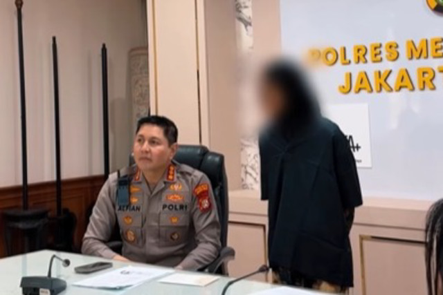 Satreskrim Polres Metro Jakarta Timur berhasil mengamankan owner Wedding Organizer (WO) Marwah yang diduga melakukan tindak pidana penipuan terhadap para calon pengantin. Foto: Dok. Instagram/ @alfiannurrizal.id