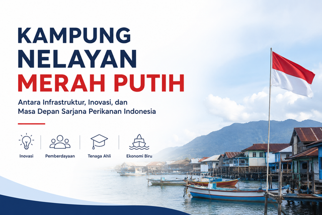 Ilustrasi Inovasi Kampung Nelayan Merah Putih (Sumber Foto: Moh Nur Nawawi)