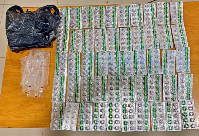 Polisi menangkap pengedar obat keras di Tanah Abang, Jakarta Pusat. Foto: Dok. Istimewa