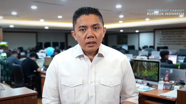 Seskab Letkol Teddy Indra Wijaya. Foto: Instagram/ @sekretariat.kabinet
