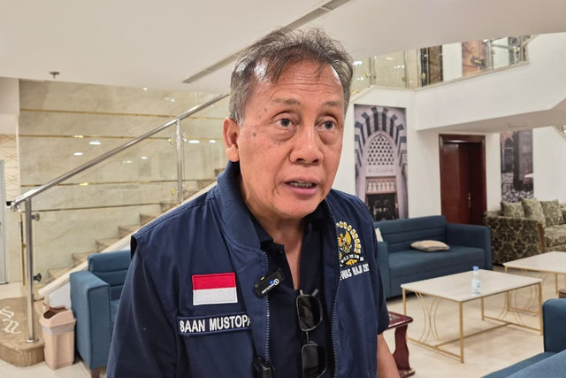 Wakil Ketua DPR sekaligus Timwas Haji DPR 2026 Saan Mustopa. Foto: Fadjar Hadi/kumparan