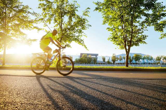 Ilustrasi ucapan hari sepeda sedunia 2026. Foto: Unsplash