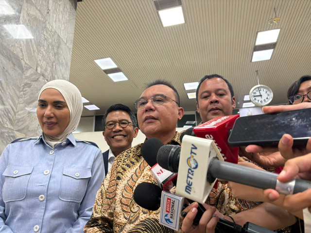 Wakil Ketua DPR Sufmi Dasco Ahmad di Kompleks Parlemen, Senayan, Jakarta, Selasa (2/6/2026). Foto: Nasywa Athifah/kumparan