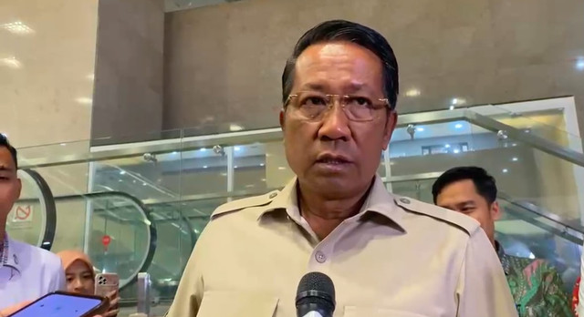 Menteri Hukum Supratman Andi Agtas di Kompleks Parlemen, Senayan, Jakarta, Rabu (3/6/2026). Foto: Nasywa Athifah/kumparan
