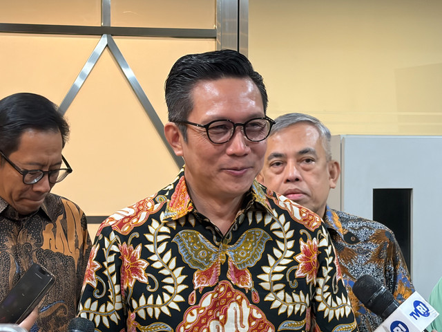Pjs Direktur Utama BEI Jeffrey Hendrik di Kantor BEI, Jakarta Selatan, Kamis (4/6/2026). Foto: Najma Ramadhanya/kumparan