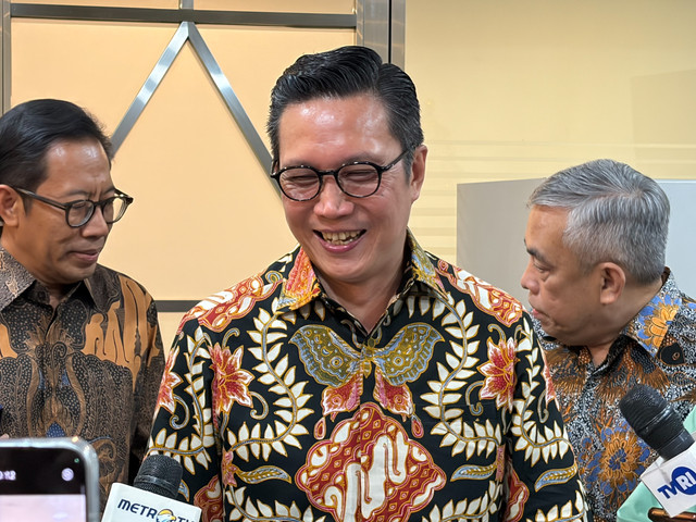 Pjs Direktur Utama BEI Jeffrey Hendrik di Kantor BEI, Jakarta Selatan, Kamis (4/6/2026). Foto: Najma Ramadhanya/kumparan