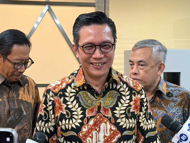 Pjs Direktur Utama BEI Jeffrey Hendrik di Kantor BEI, Jakarta Selatan, Kamis (4/6/2026). Foto: Najma Ramadhanya/kumparan