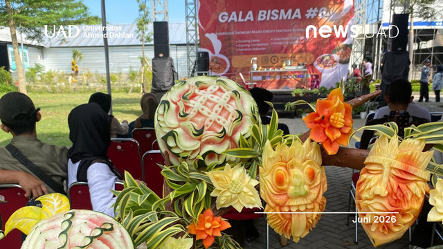 Prodi Bisnis Jasa Makanan (BISMA) Universitas Ahmad Dahlan (UAD) menyelenggarakan GALA BISMA #6 (Foto. Mawar)