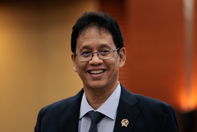 Menteri Keuangan Indonesia Purbaya Yudhi Sadewa menghadiri konferensi pers bulanan mengenai anggaran pendapatan dan belanja negara (APBN) di Kementerian Keuangan, Jakarta, Jumat (5/6/2026). Foto: Yasuyoshi Chiba/AFP