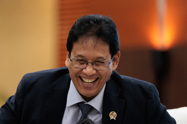 Menteri Keuangan Indonesia Purbaya Yudhi Sadewa menghadiri konferensi pers bulanan mengenai anggaran pendapatan dan belanja negara (APBN) di Kementerian Keuangan, Jakarta, Jumat (5/6/2026). Foto: Yasuyoshi Chiba/AFP