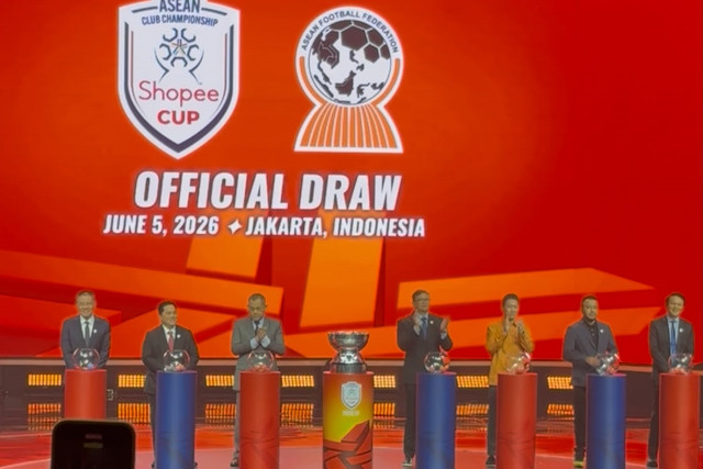 Drawing ASEAN Club Championship di Jakarta, Jumat (6/6/2026). Foto: Soni Insan Bagus/kumparan