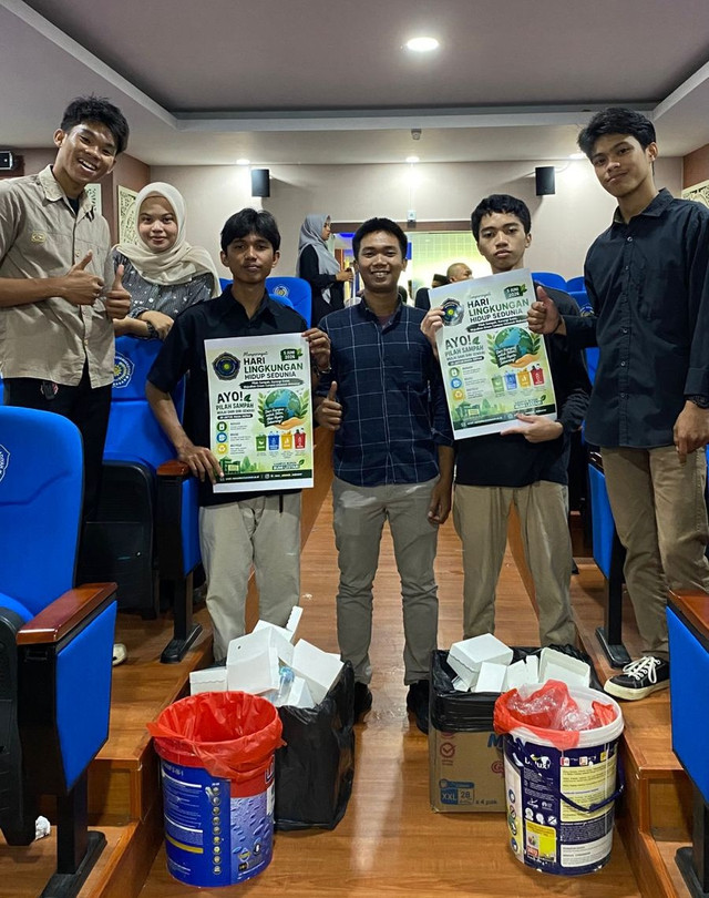 Hari Lingkungan Hidup, SWSC Unismuh Kampanyekan Pilah Sampah