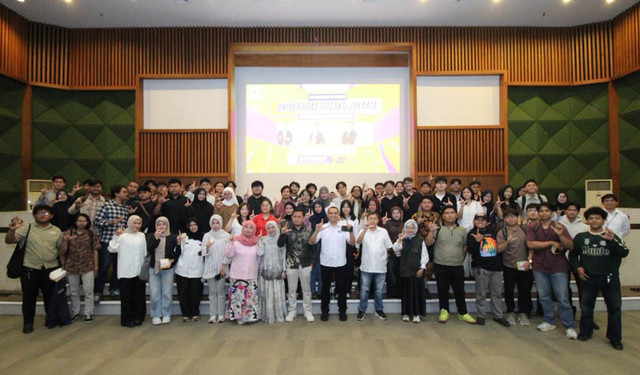 PWN Roadshow to Campus, di Universitas Trisakti, Jakarta. dok/tda