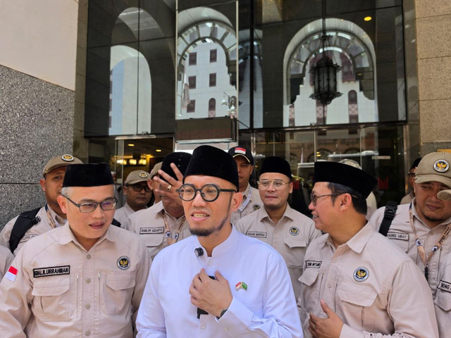 Wamenhaj Dahnil Anzar Simanjuntak di Madinah. Foto: Dok. MCH 2026