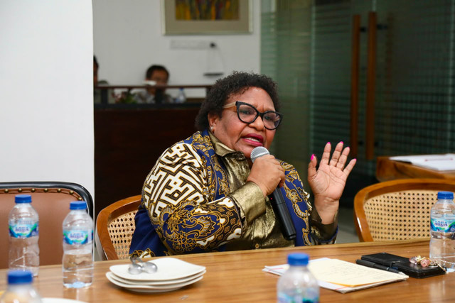 Wamendagri Ribka Haluk dalam Rapat Dewan Pimpinan Pusat (DPP) PIKI di Jakarta, Sabtu (6/6/2026). Foto: Kemendagri RI