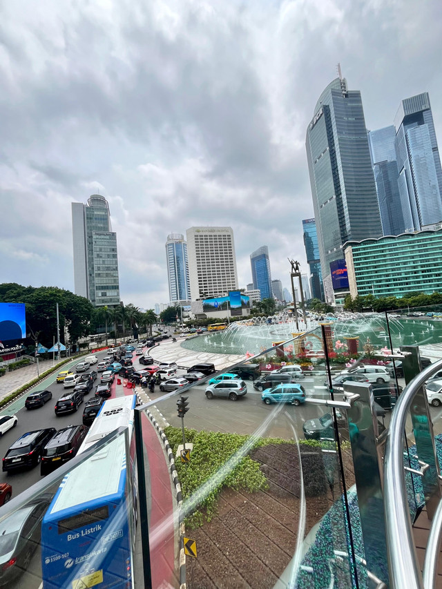 Sumber: Dokumentasi pribadi, kawasan Bundaran HI