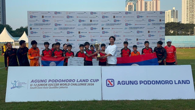 Agung Podomoro Land U-12 Junior Soccer World Challange 2026. Foto: Dok. Istimewa