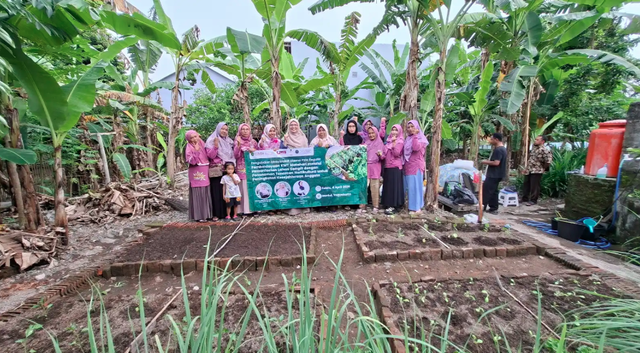 Tim Dosen UMY Dampingi KWT Matahari Wujudkan Pekarangan Produktif