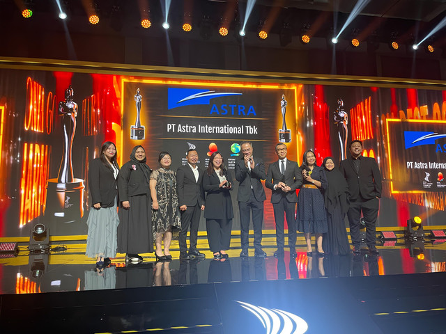 Astra bersama perusahaan Grup Astra kembali meraih penghargaan dalam ajang HR Asia Best Companies To Work For In Asia 2026 pada Jumat (5/6). Foto: Dok. Astra