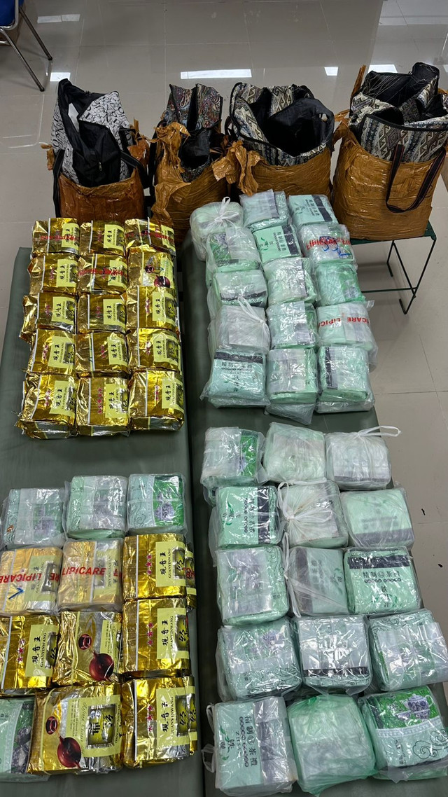 Barang bukti 113 kilogram sabu yang berhasil diamankan. Foto: Dok. Polda Sumut