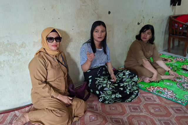Pemerintah Kota Medan beri pendampingan terhadap ibu hamil yang ditendang perutnya oleh preman, Senin (8/6/2026). Foto: Dok. Istimewa